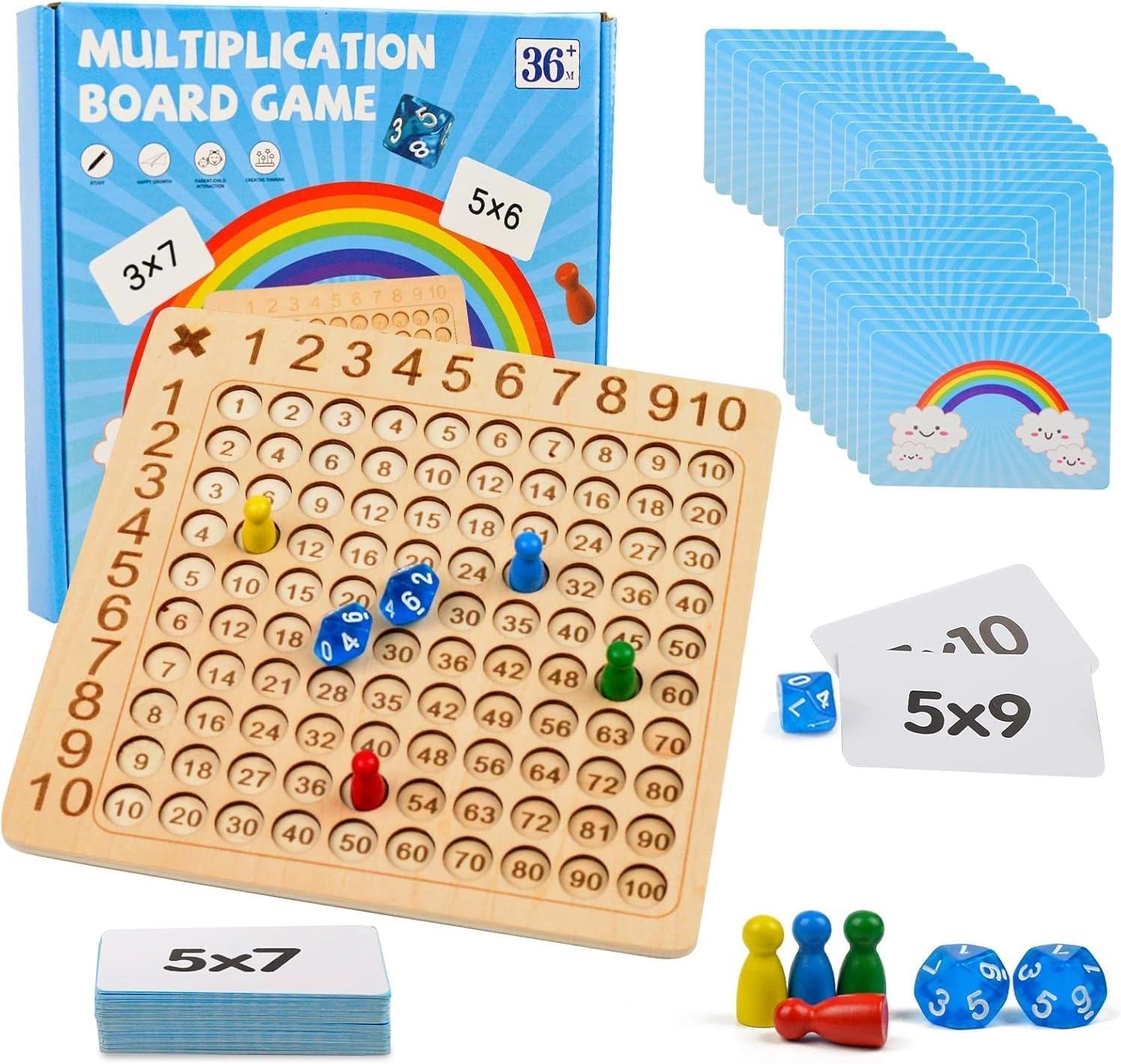 Multiplication Board - 3+