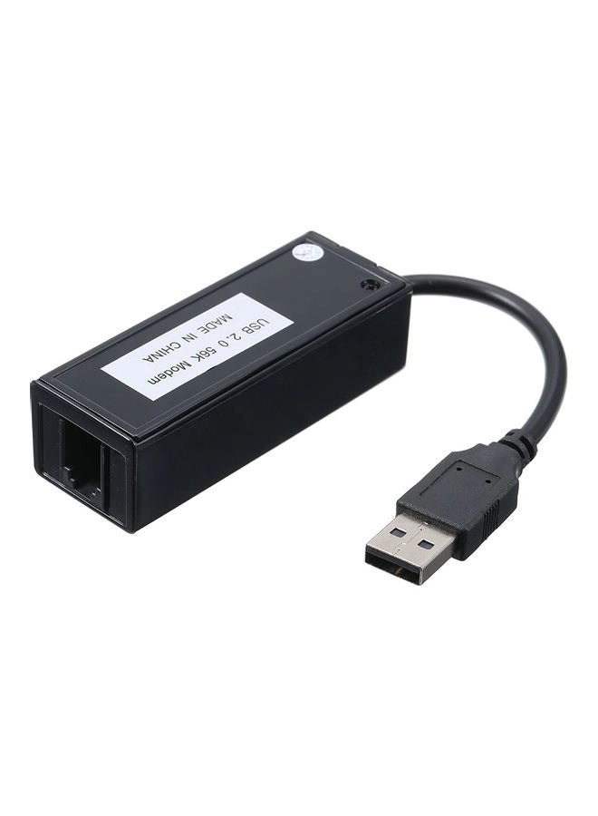 NIBEMINENT USB 2.0 56K Dial Up Fax Modem Pack