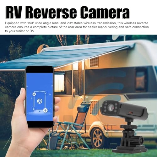 Reverse Hitch Guide Camera - Night vision Wireless 1080P