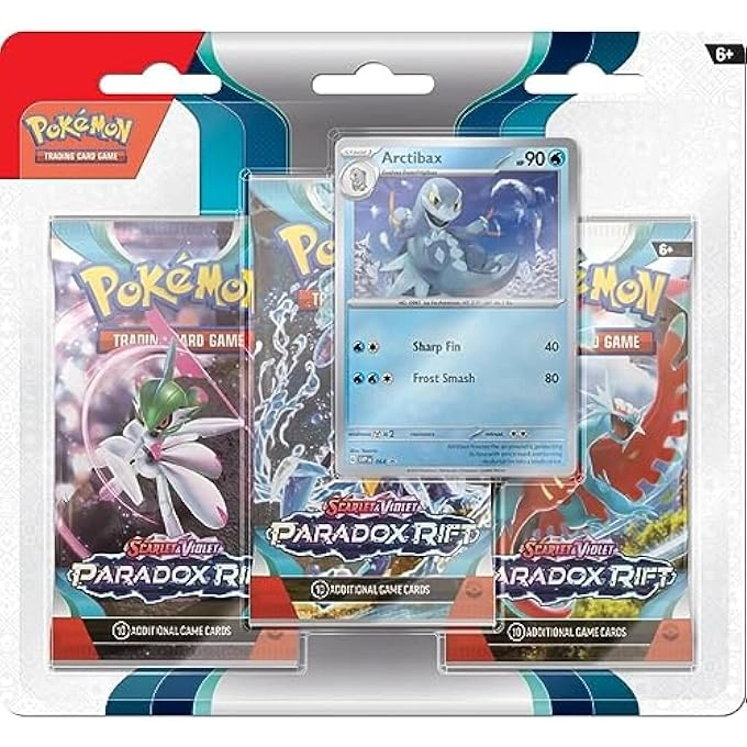 Pokmon SV4 Paradox Rift - English 3pcs