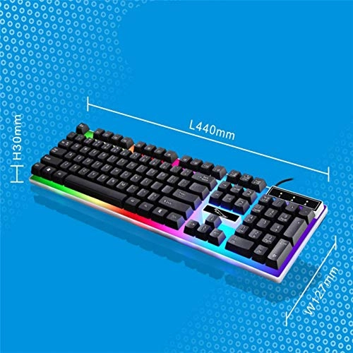 Gaming Keyboard Mouse Set - US Wired/Wireless
