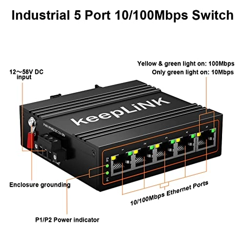 Ethernet Switch 5-ports
