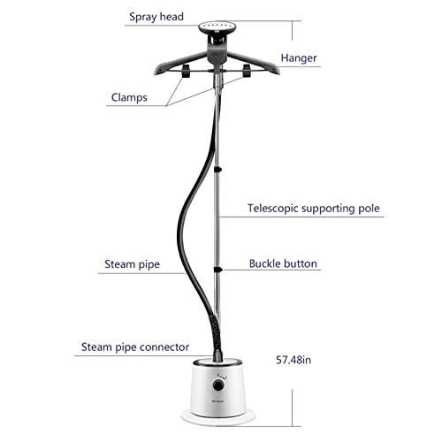 Garment Steamer - 1800W 1.8L 98°C