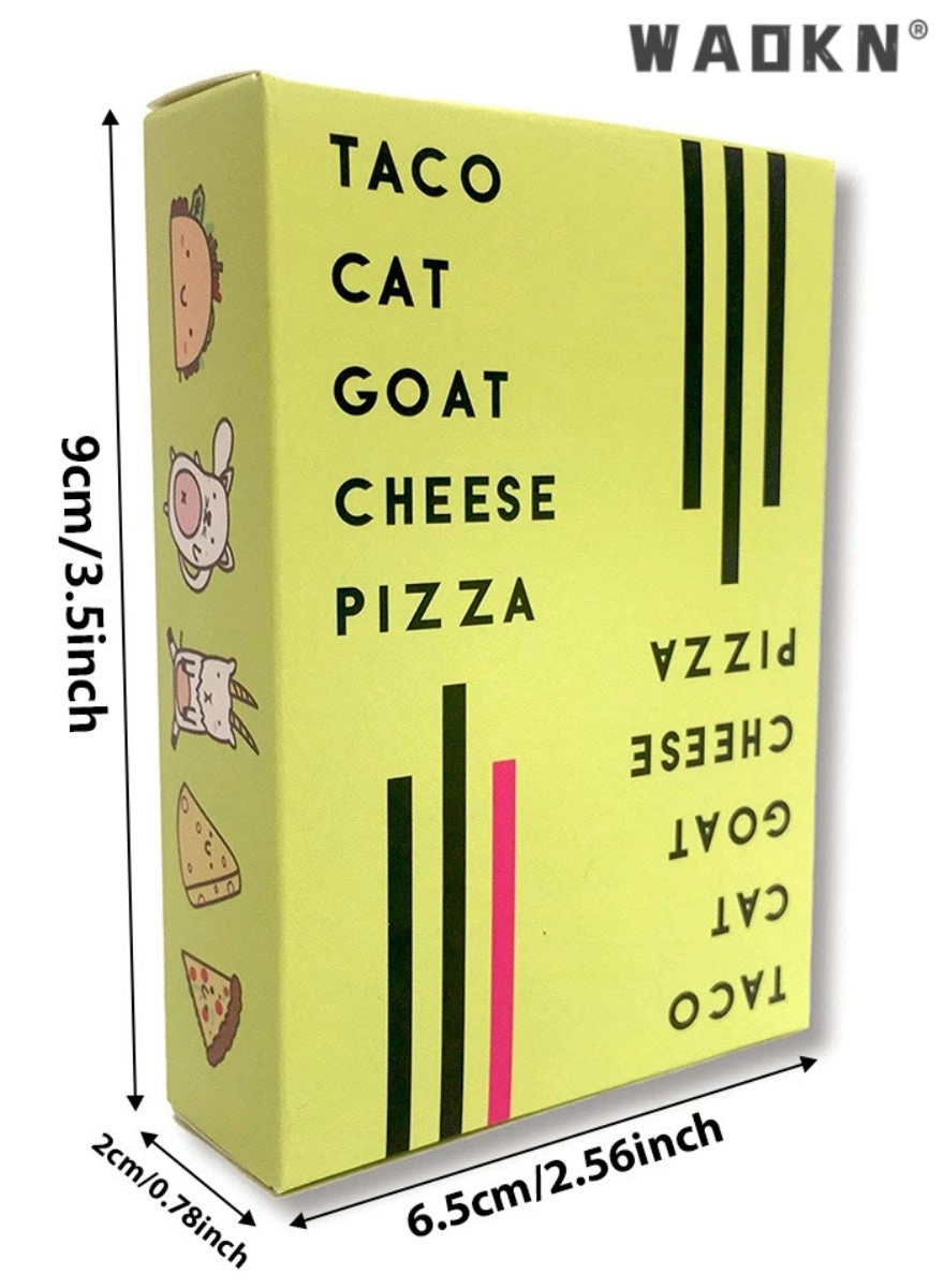 Taco Cat Goat Cheese Pizza On The Flip Side - Age 7+