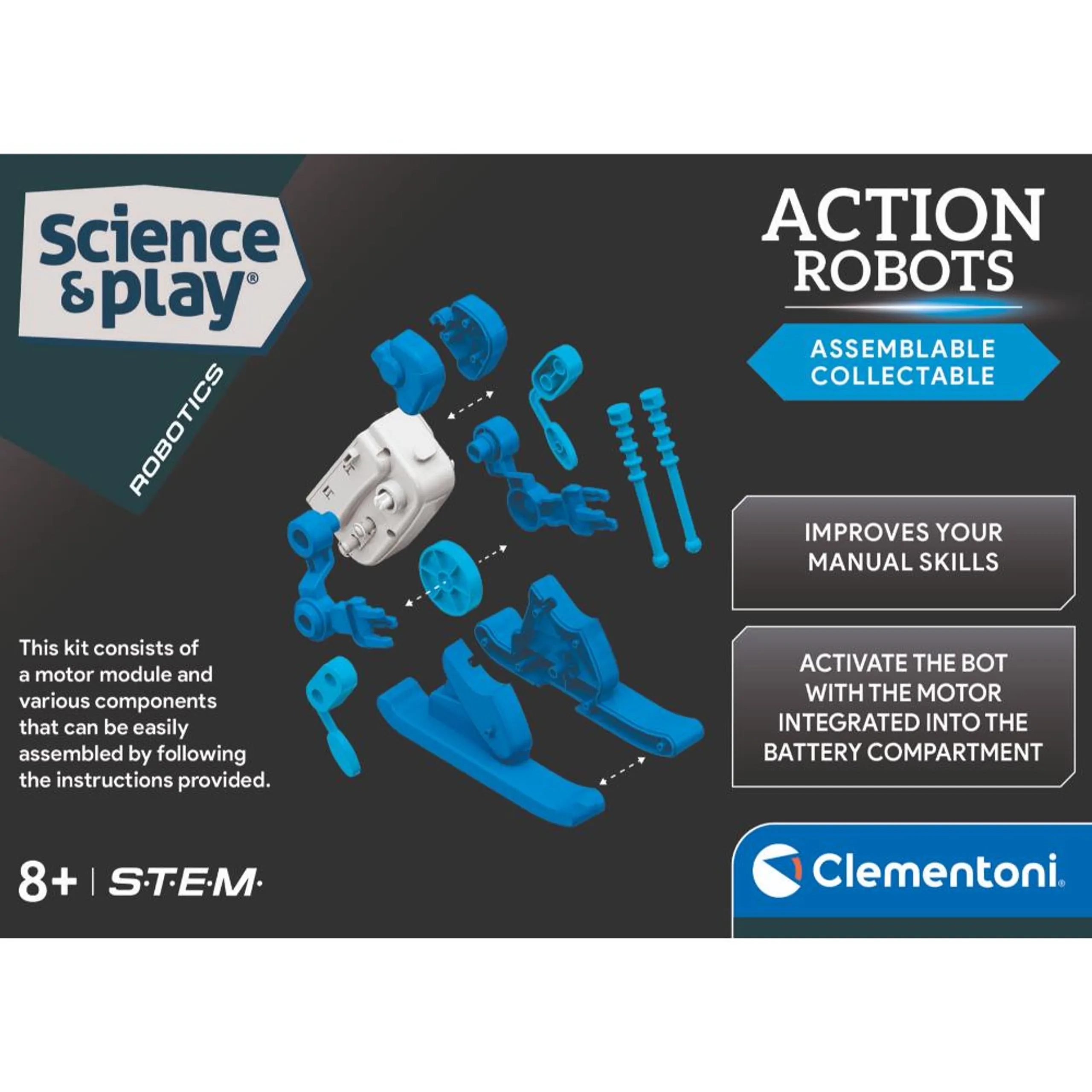 Skier Action Robot