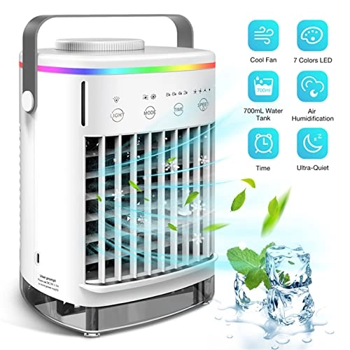 Mini Portable Air Conditioner - Dark blue 2000 Grams