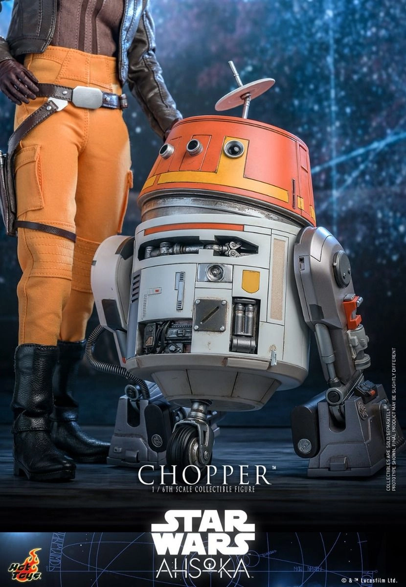 Chopper - Star Wars Ahsoka collectible series - Sixth Scale LED light-up