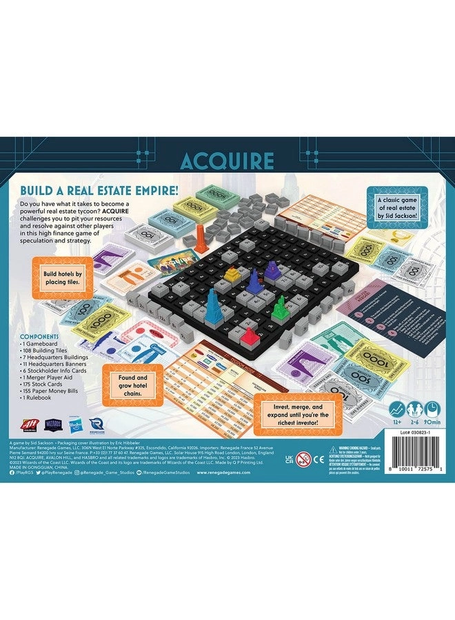 Acquire - Strategy Board Game