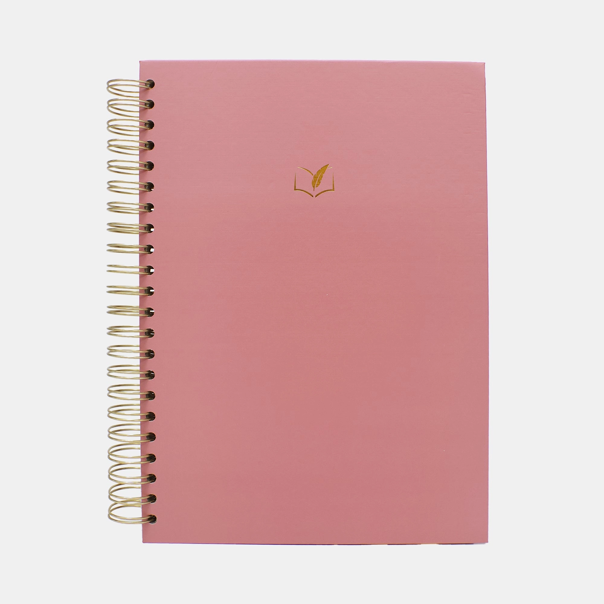 Wiro Notebook A4 Hardcover - Lined 140 Sheets