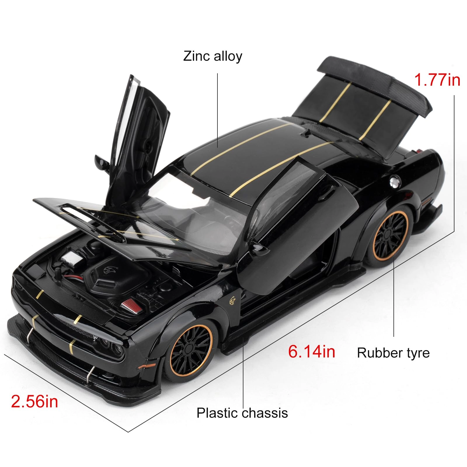 Challenger SRT Hellcat - 1:32 1.0 Count