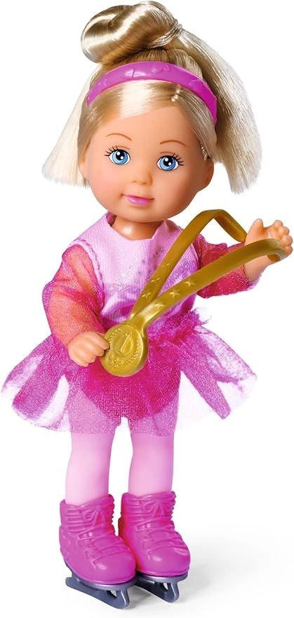 Evi Love Skater Doll - 12 cm Pink Costume