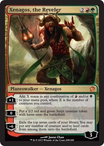 Magic: the Gathering Xenagos, the Reveler 209249 - Theros