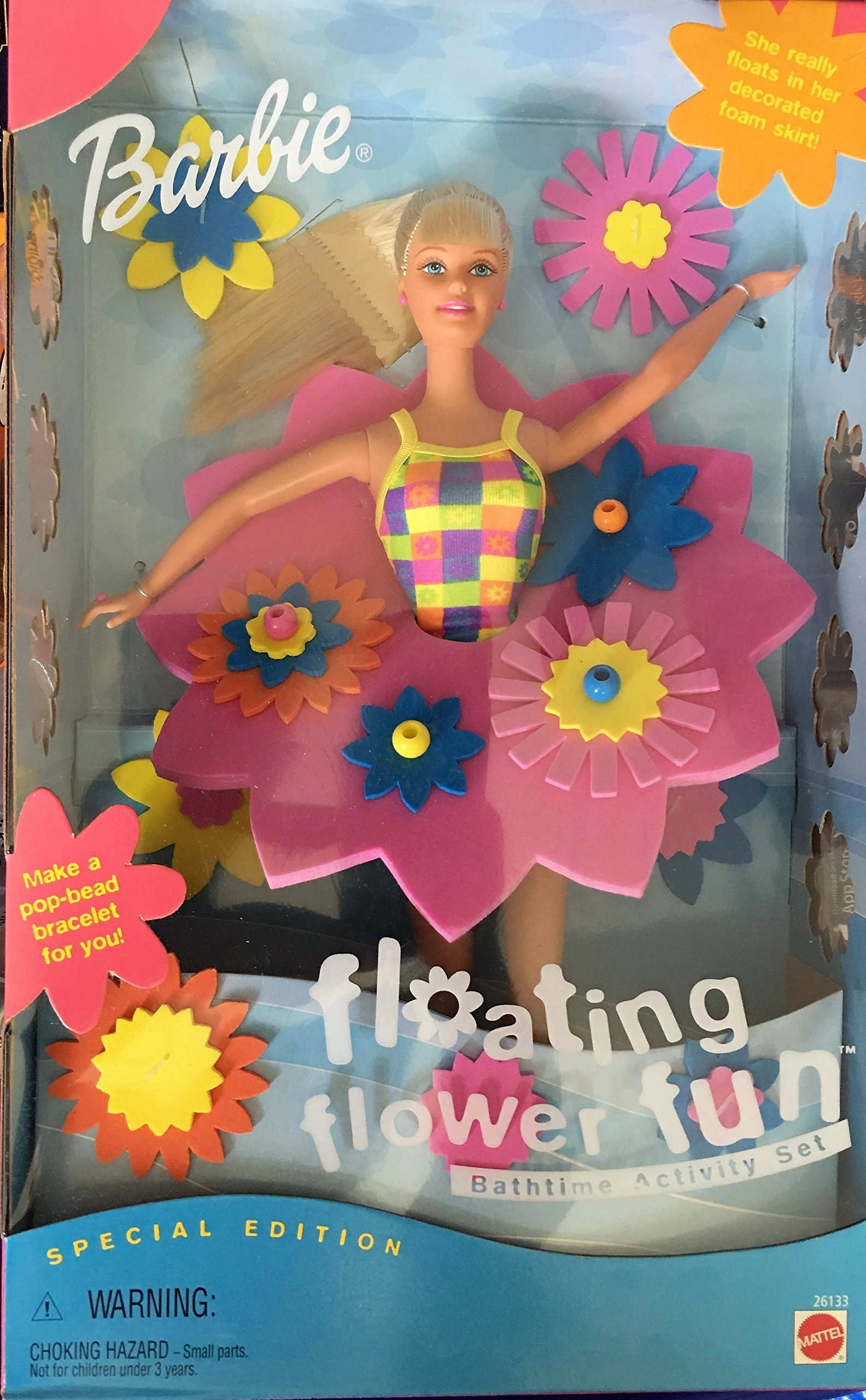 Mattel Floating Flower Fun Bathtime Barbie - Super Rare Special Edition