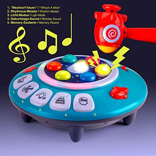 all Kids United Whack a Mole Music Game - 3 years+