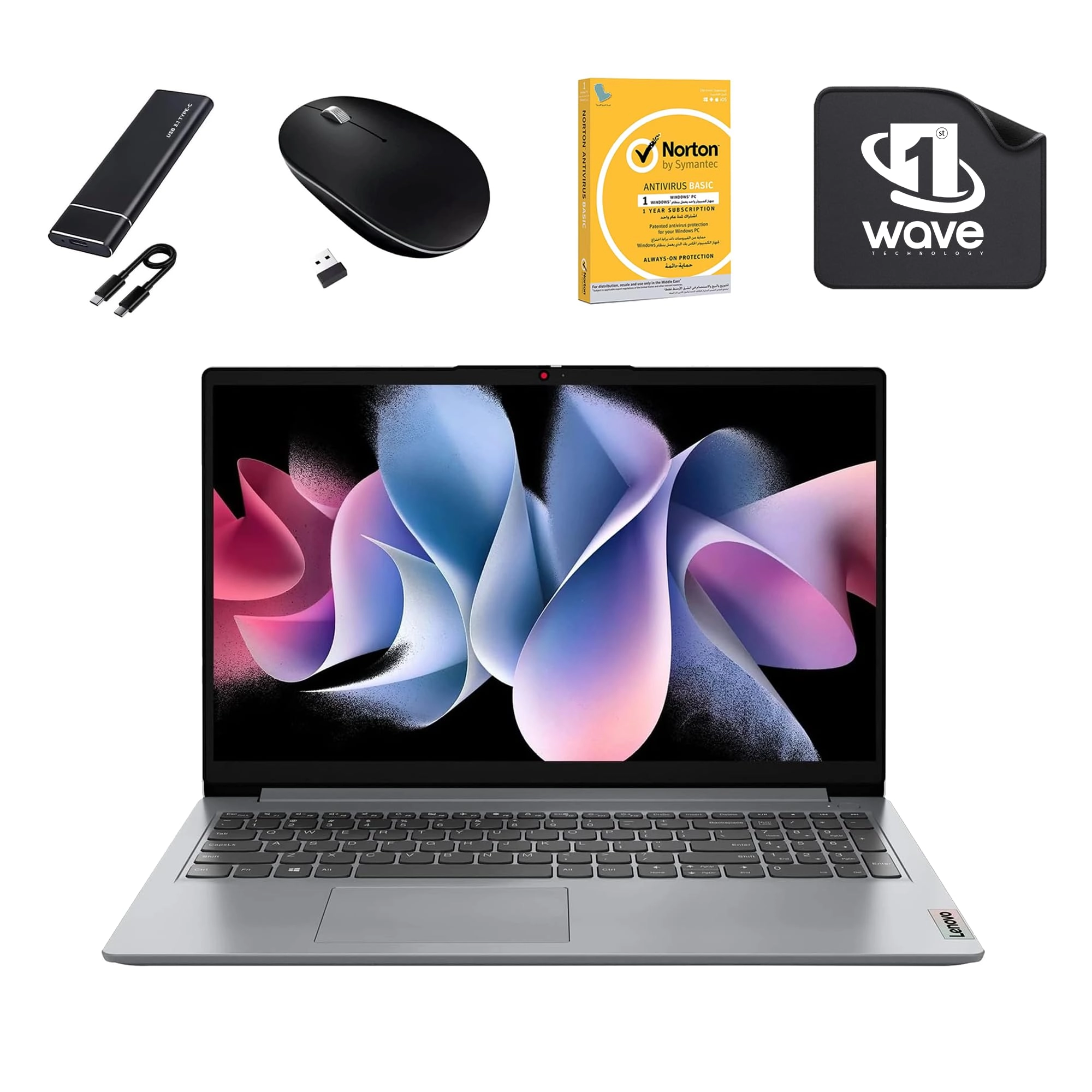 Lenovo (Open Box) IdeaPad Slim 3 - 15.6'' Core i7 16GB DDR4 2000GB SSD Bundle