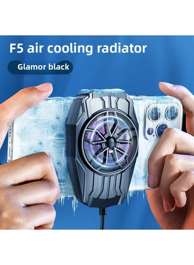 F5 Mobile Phone Radiator - Air-cooled Back Clip Dual-core