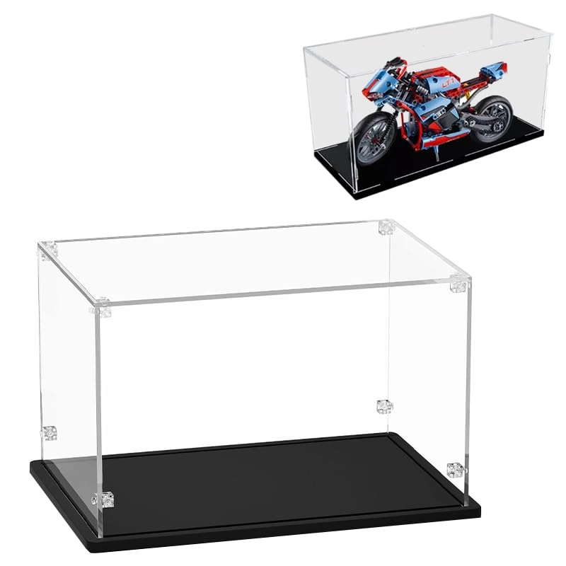 HCAEIOFJ Display Case for LEGO 42036 - Acrylic Wood-Plastic Composite