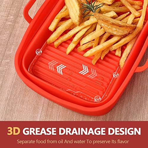 Air Fryer Silicone Liner - Silicone 2-Pack