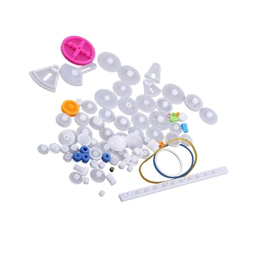 Plastic Gears Pulley Belt Kits - 75 kinds Gear kit 6 Set Options
