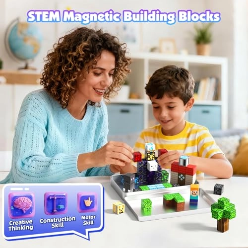 Magnetic Building Cubes - 45pcs