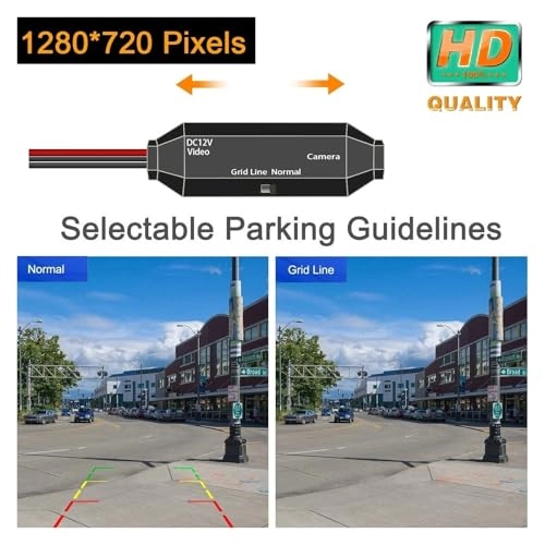 HD Reversing Camera - Night vision Direct installation