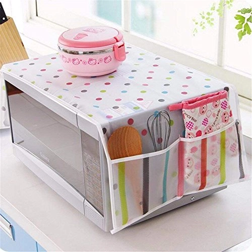 Microwave Oven Cover - Dustproof Multicolour 1 Pc