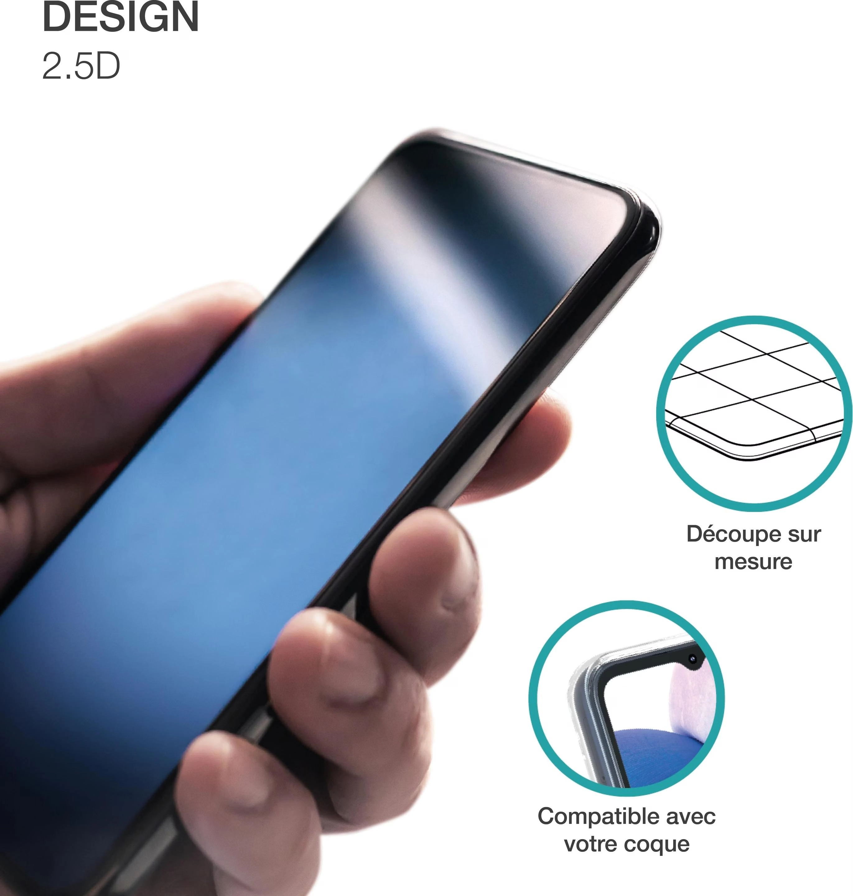 Force 3D Screen Protector - Samsung Galaxy S24 Ultra + Smartframe