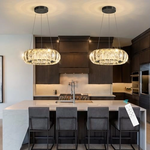 LED Ring Chandelier - min 3.9" to max 78"