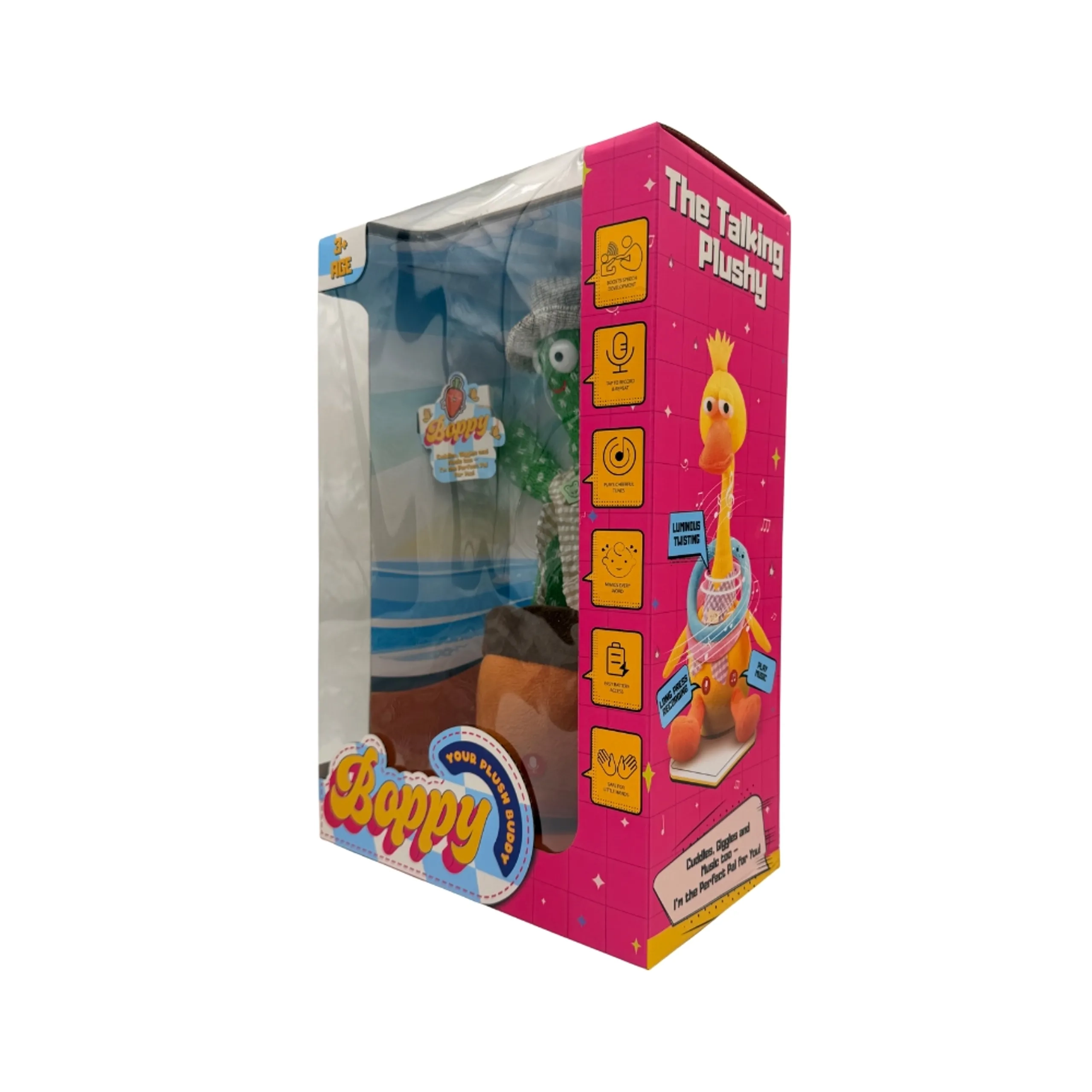 Cactus Talking Dancing 30 cm Plush - Sound effects