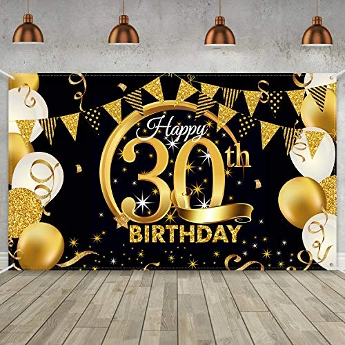 Birthday Party Backdrop - Birthday