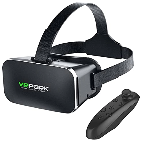 Head-mounted VR glasses - Black Wireless