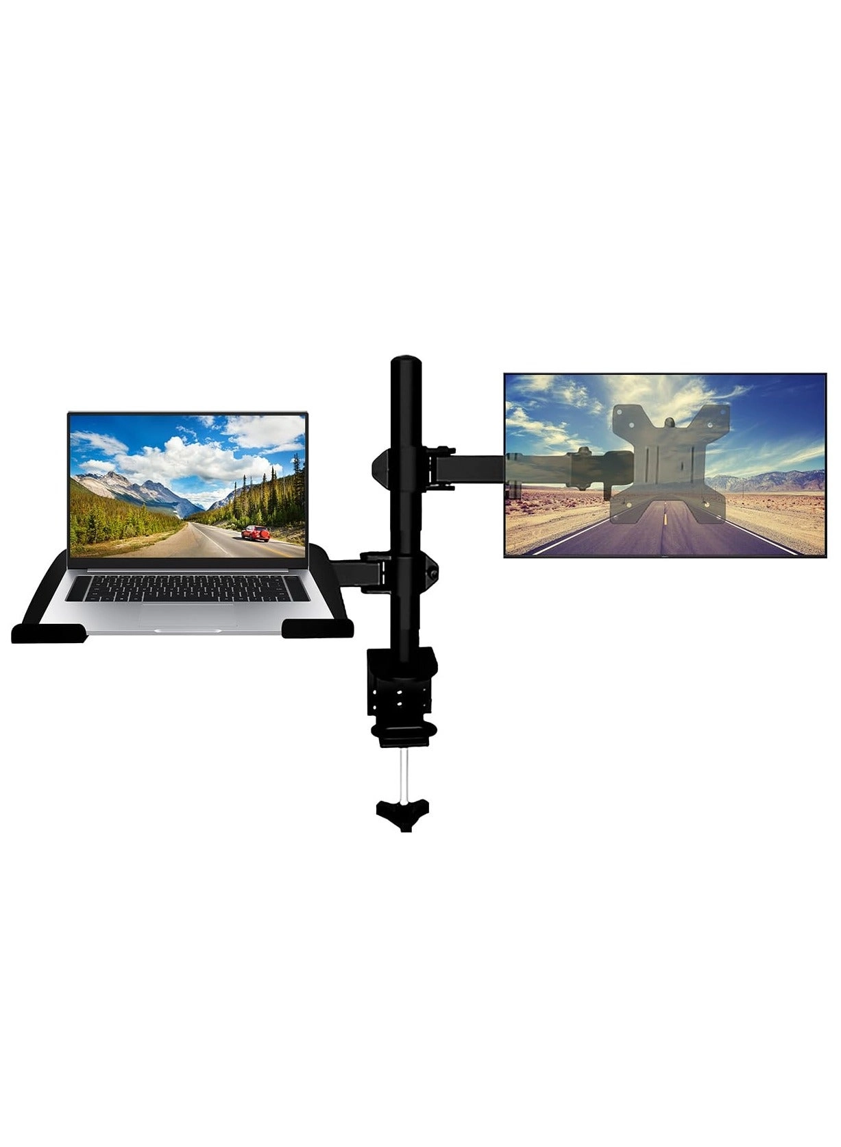 Dual Monitor Stand - 32 inch 75mm x 75mm 100mm x 100mm