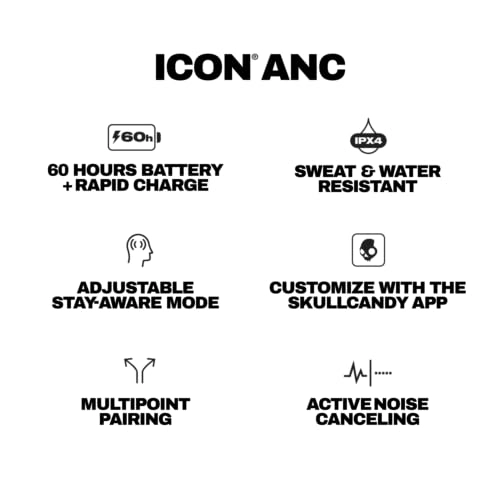 (Renewed) Icon ANC Wireless Headphone