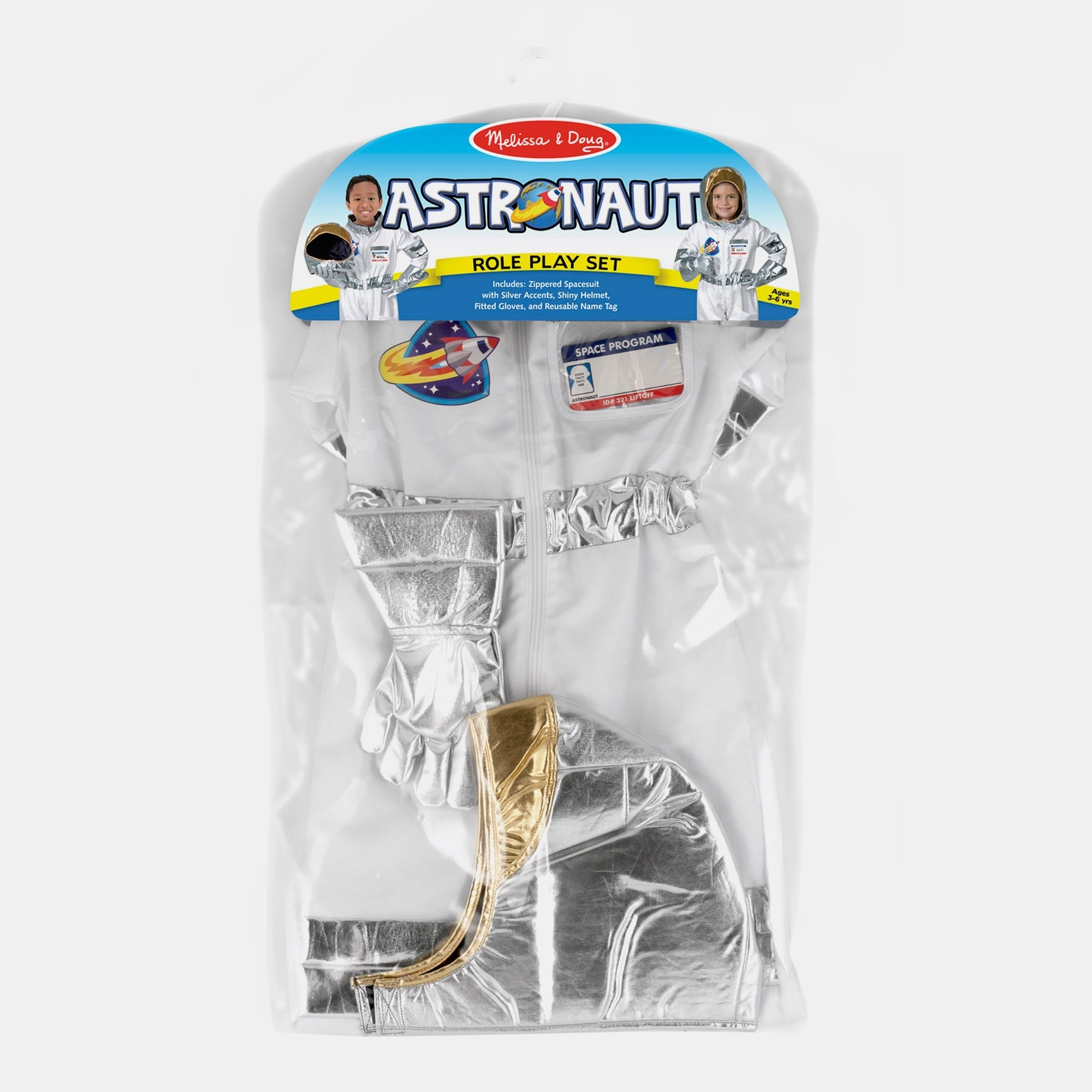 Melissa & Doug Astronaut Role Play Set - 43.18cm 4 3+