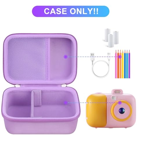 Carrying Case - 14.75 x 12.09 x 9.27 cm Compatible with ESOXOFFORE / GKTZ / WEEFUN / Eveedo / Anchioo / YTETCN
