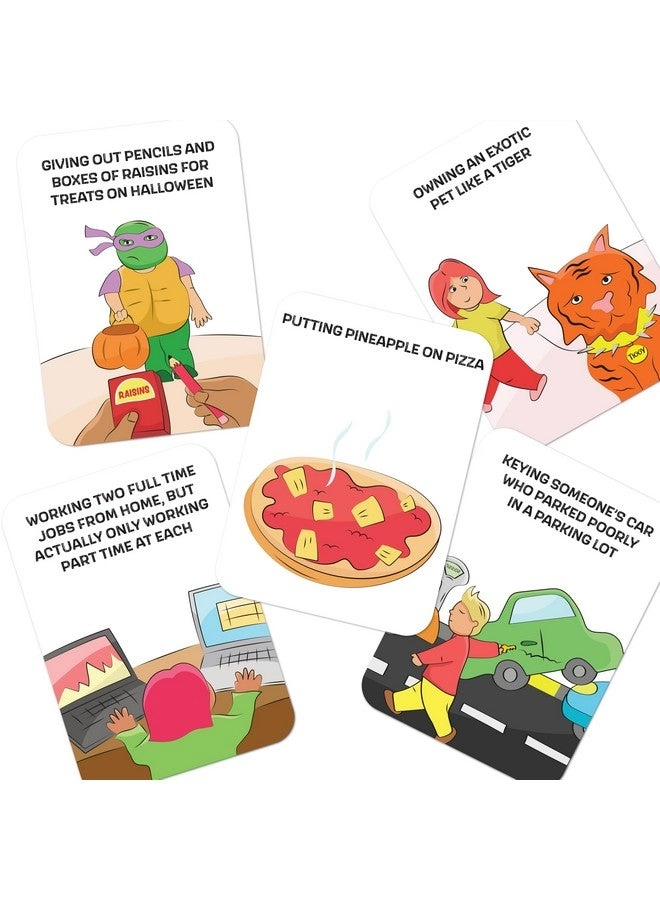 Straight to Jail: A Game of Innocent Crimes and Questionable Morals - Card Game