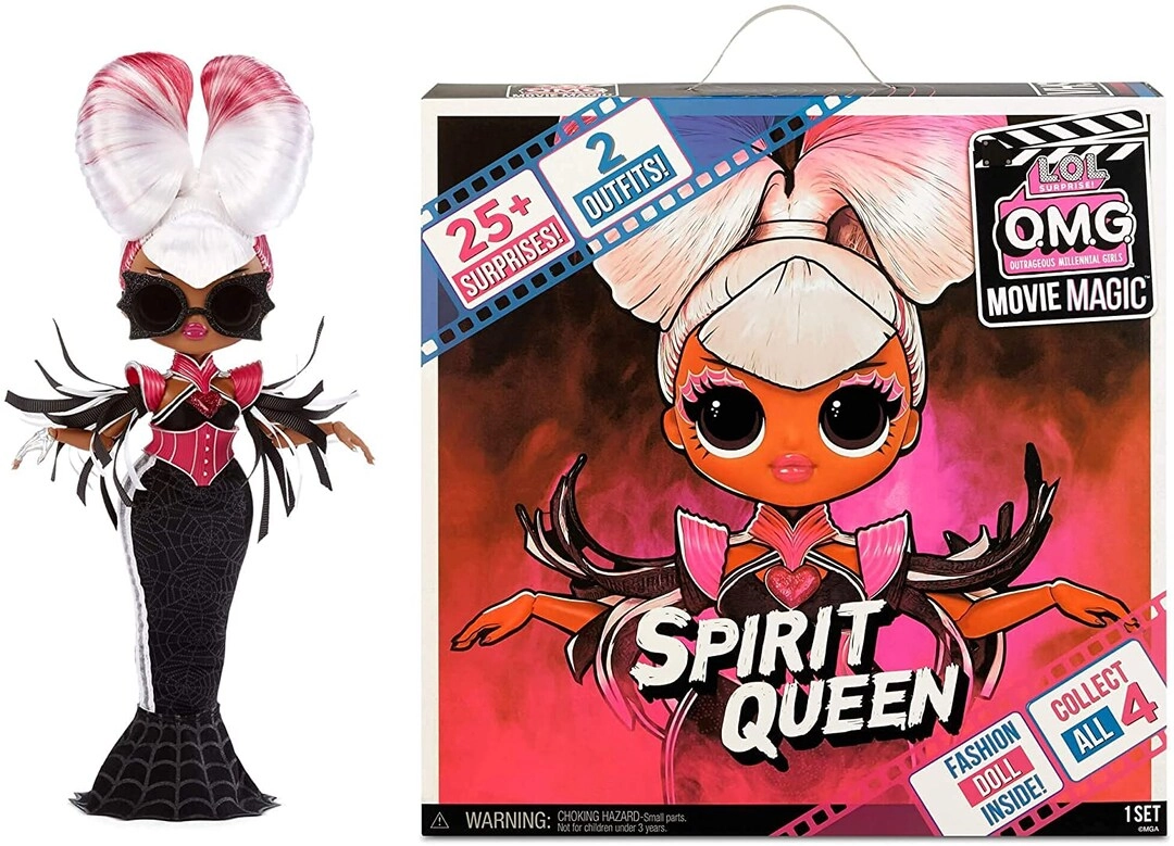 MGA Entertainment Spirit Queen Fashion Doll - Movie Magic OMG 25 Surprises