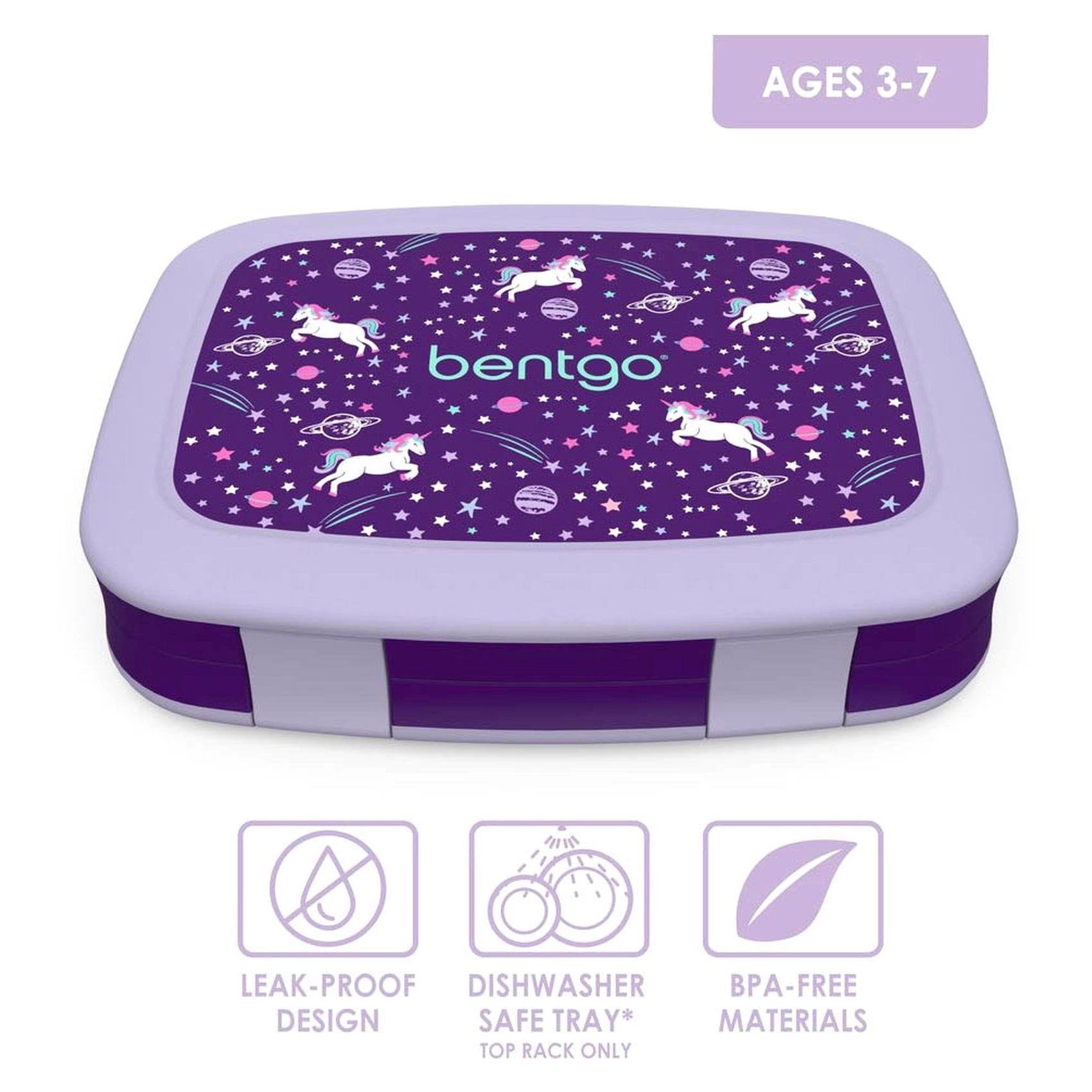 Unicorn Printed Leak Proof Kids Lunch Box - Unicorn