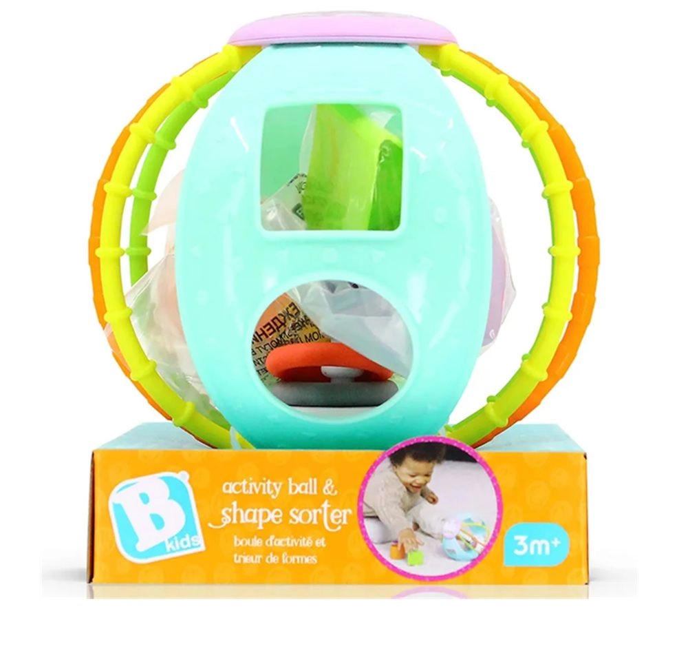 Activity Ball And Shape Sorter - Suitable for 3 months & above