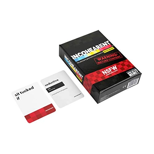 Incohearent Expansion Pack - English 17 years and up 180 cards