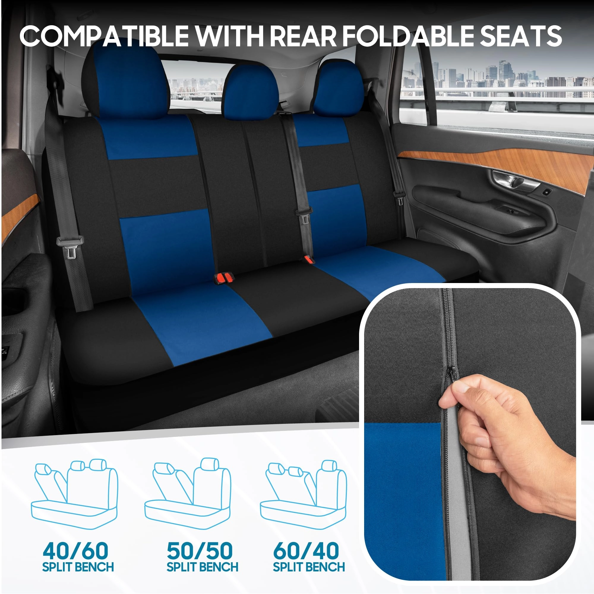 PolyPro Car Seat Covers - Solid Beige Universal Fit