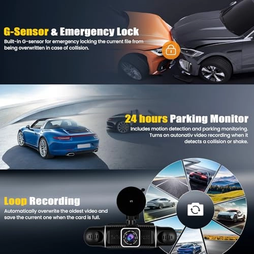 2K 360° Dashcam - 2K+3*1080P