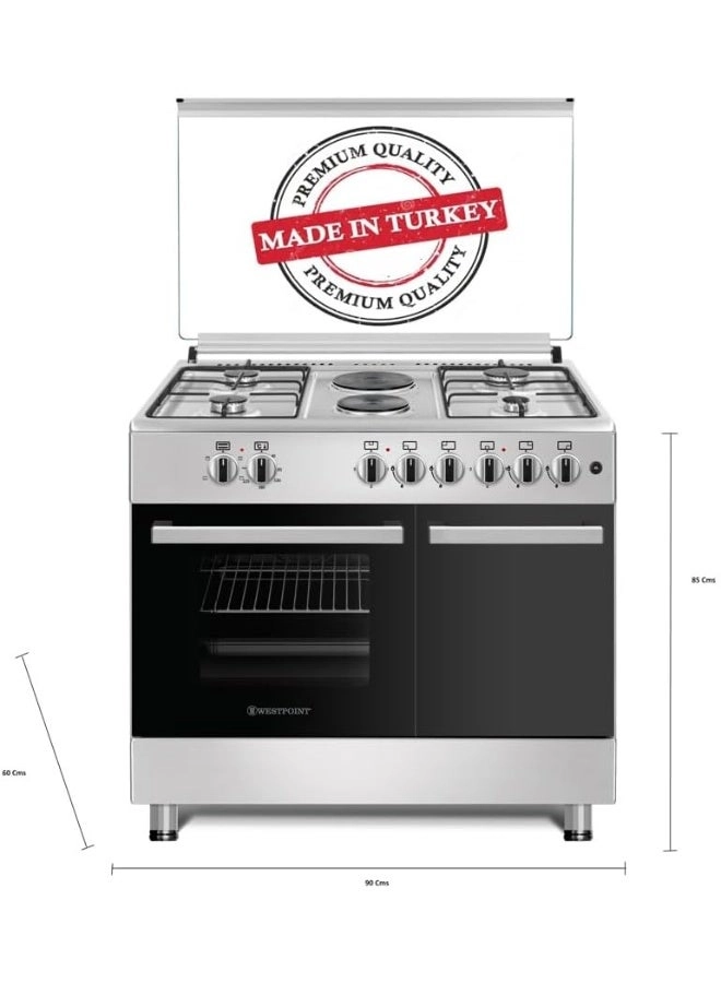 WCER-9642E6IBOD Dualfuel Cooker