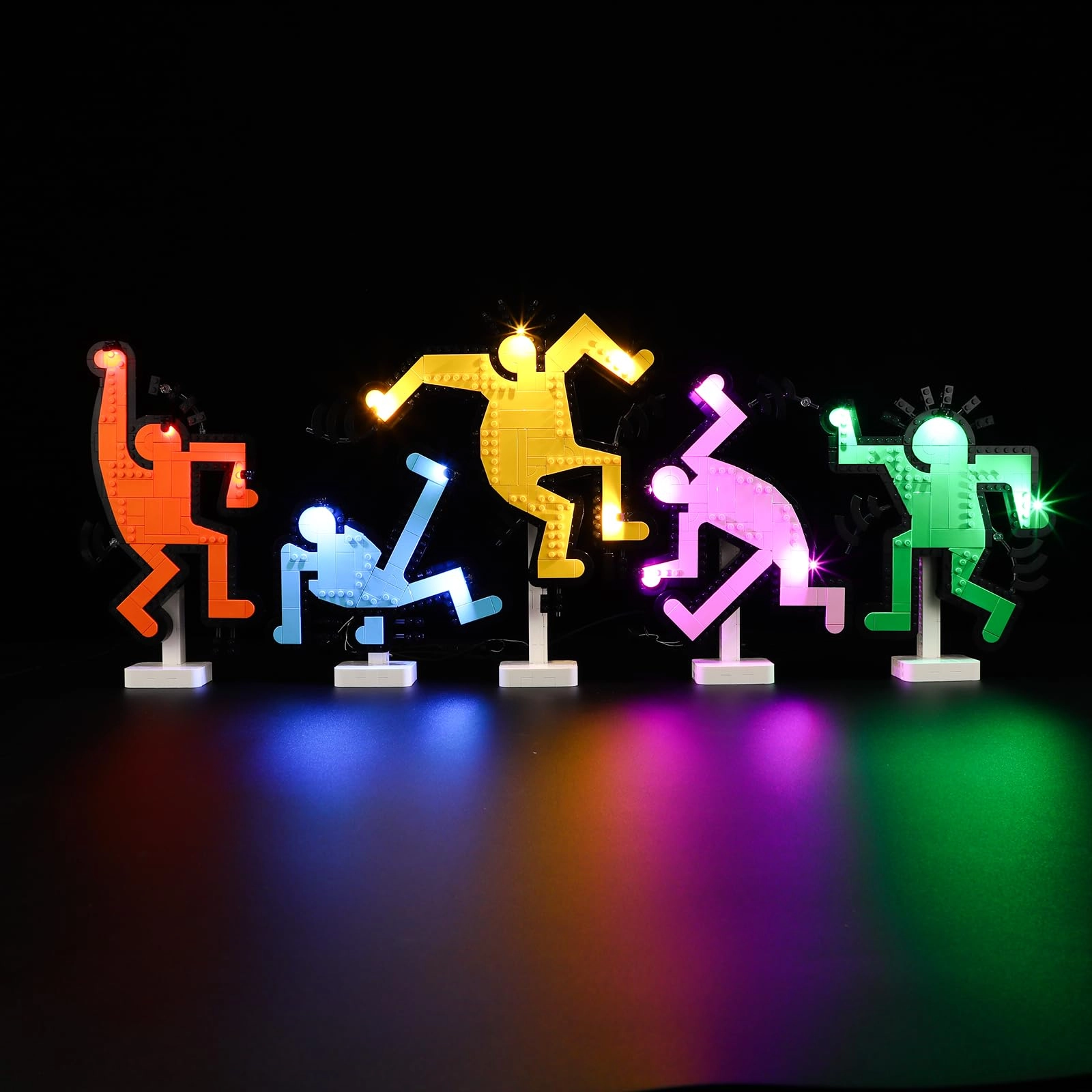 LIGHTAILING Light Set for LEGO 31216 Keith Haring - Dancing Figures - Plastic