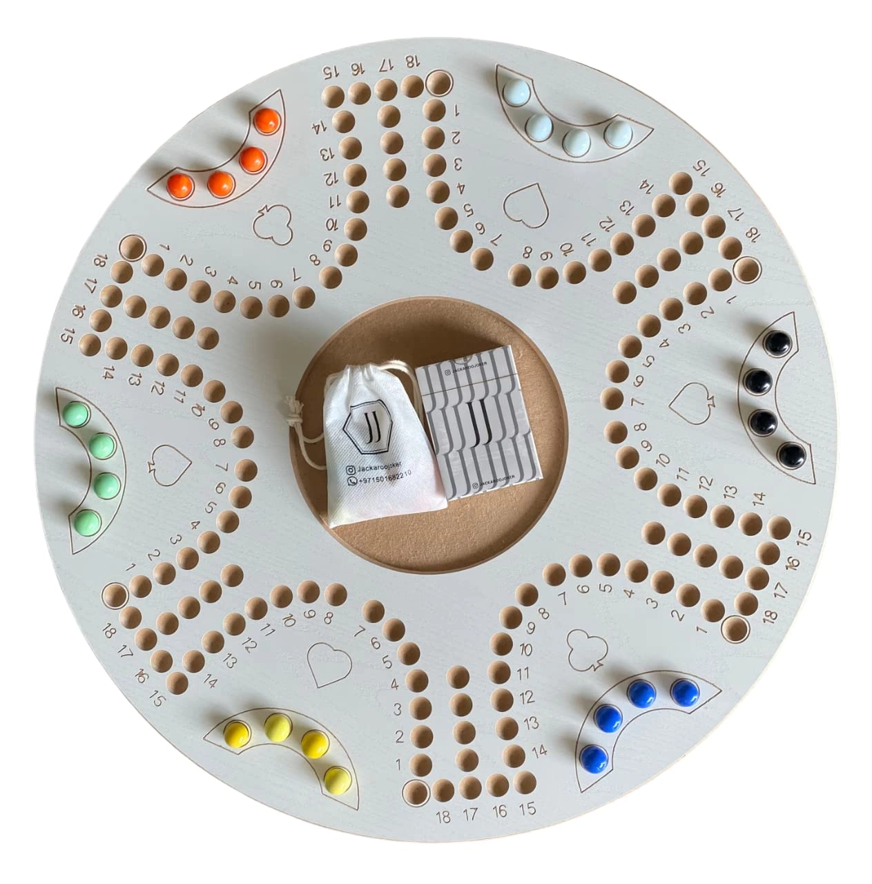 Double-Sided Foldable Board Game - 51 cm Premium Set