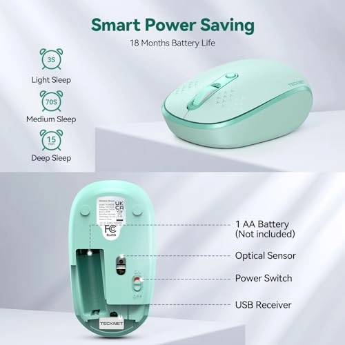 Wireless Mouse - USB 2.4G Wireless