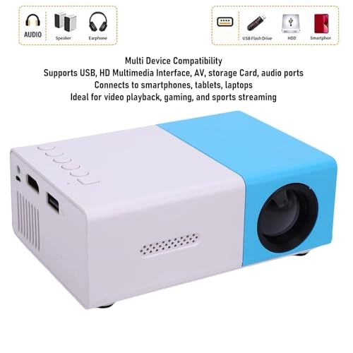 Mini Portable Projector 280 ANSI LM 1920x1080P