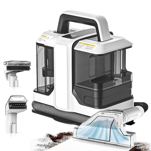 6-in-1 Portable Carpet Washer - Hot and Cold Water Extraction