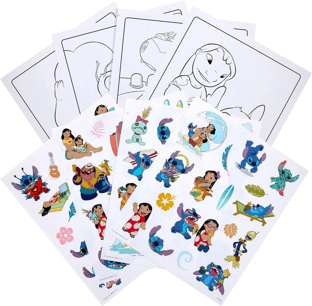 Lilo & Stitch Activity Sticker Book 32 pages 4 pcs