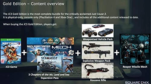 Just Cause 3 [Gold Edition] | PS4